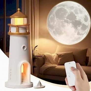 Deniz Feneri Projektör Gece Lambası 