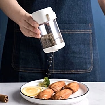 Tekli Basmalı Baharatlık Tuzluk 