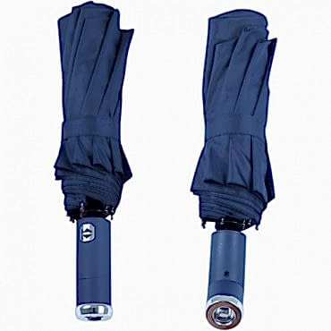 Mavi El Fenerli Şemsiye 