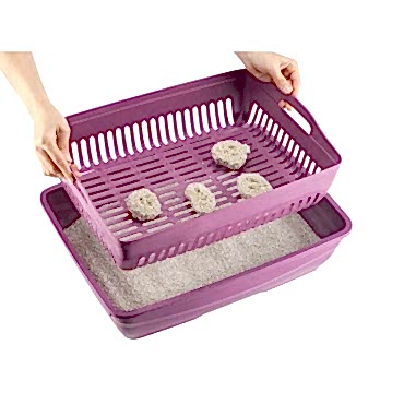 Süzgeçli Açık Kedi Tuvaleti