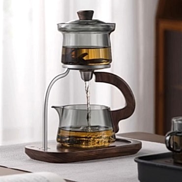 Otomatik Manyetik Borosilikat Demlik Seti 