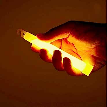  Turuncu Renk Karanlıkta Yanan Asılabilir Glow Stick Lamba 1 Adet