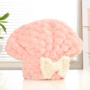 Mikrofiber Örgü Saç Kurutma Bone Havlu