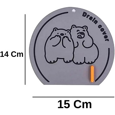 Koku Önleyici Silikon Gider Kapağı 