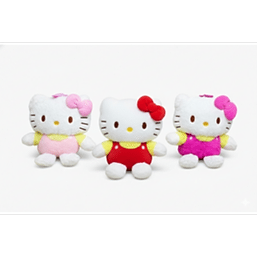 Peluş Hello Kitty Sırt Çantası 