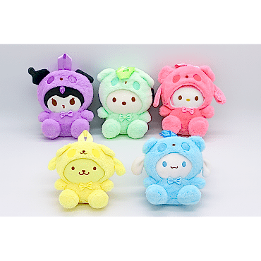 Peluş Kawaii Kuromi My Melody ve Cinnamoroll Sırt Çantası 