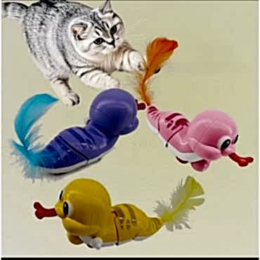 Evcil Hayvan Kedi Kurmalı Salyangoz Oyuncak