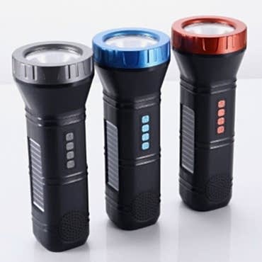 Güneş Enerjili Bluetooth Radyo Özellikli Kamp El Feneri 