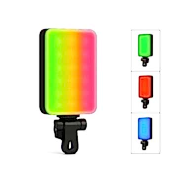 Clip-Fill Taşınabilir Mini RGB Led Selfie Işığı
