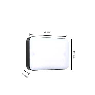 Clip-Fill Taşınabilir Mini RGB Led Selfie Işığı