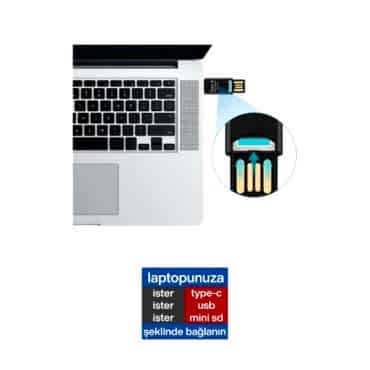 USB To Type-C Kart Okuyucu