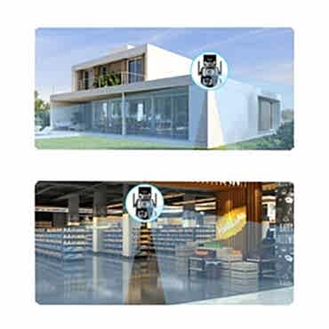 3MP + 3MP Wi-Fi IP TF Kart Girişli Optik Zoom Kamera 